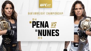 UFC 277 Amanda Nunes vs Julianna Pena 2 HIGHLIGHTS [upl. by Aslehc674]