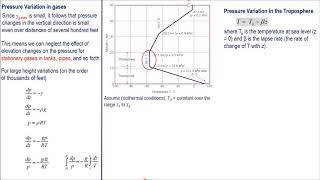 13 Pressure Variation in gases Stratosphere and Troposphere [upl. by Caroline531]