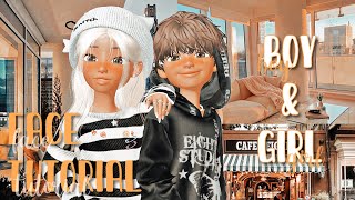 face tutorial ZEPETO for boys AND girls [upl. by Lathan]