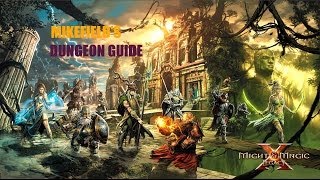 Might and Magic X  Lets Play  Cursed Ruins Combat Guide with Commentary [upl. by Ainatnas765]