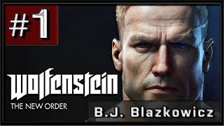 Wolfenstein The New Order PC Gameplay 4K Uber Difficulty  Part 1  BJ Blazkowicz [upl. by Ramilahs]