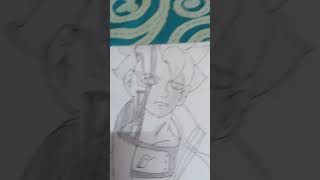 Borushiki drawing animedrawing [upl. by Aliac687]