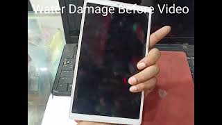 Samsung Galaxy Tab A7 Lite Water Damage Before video subscribe galaxytaba7lite technology [upl. by Ydnih]