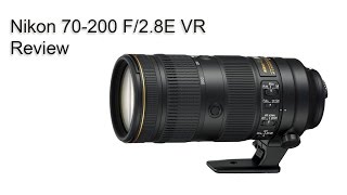 Nikon 70200 F28E FL ED Review [upl. by Anieral557]