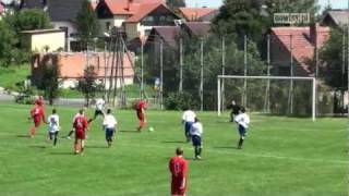 Juniorzy młodsi  LKS Ocice Racibórz  KS Stal Kuźnia Raciborska 75  KONTUZJA [upl. by Richmond]