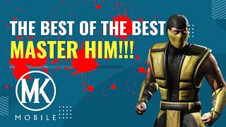 Klassic Scorpion Masterclass Master him to BEAT ANY tower MK Mobile [upl. by Richmound565]