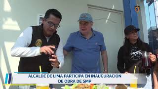 Entrega del mejoramiento de la av Eduardo de Habich y del Parque Cahuide 27 de octubre [upl. by Shirlene]