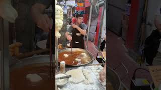 Deepfried dough sticks Patongko Thailand Street food shorts food travel streetfood [upl. by Tehcac]