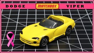 Matchbox Dodge Viper  Paint it Pink [upl. by Kenzie]