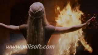 Game Of Thrones  Daenerys khaleesi And Dracarys All Scenes [upl. by Notterb]