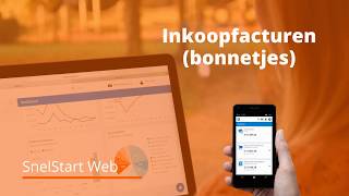 Inkoopfactuur in SnelStart Web [upl. by Ettenirt]