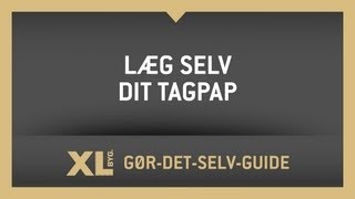 Læg selv dit tagpap [upl. by Legra946]