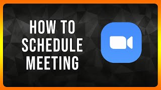 How to Schedule a Zoom Meeting in 2024 [upl. by Mendel]