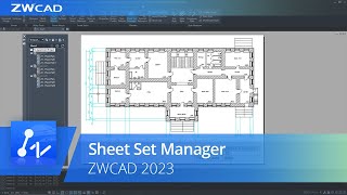 Sheet Set Manager  ZWCAD 2023 Official [upl. by Lalat]