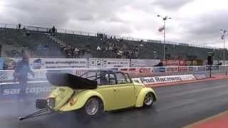 Richie Webb 898  151 mph Santa Pod RWYB 1st June 2013 [upl. by Neveda]