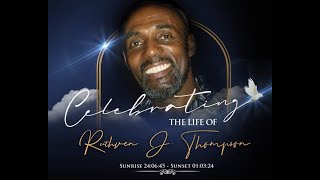 Celebrating The Life Of Ruthven J Thompson [upl. by Assin]