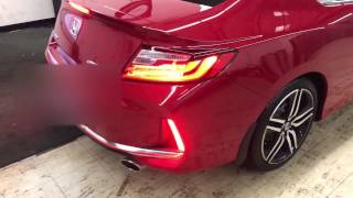 Honda Accord Touring Coupe 2017 EXLED Reflectors Upgrade [upl. by Aurilia368]