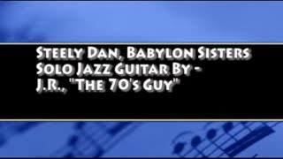 Babylon sisters Steely Dan fingerstyle guitar Jake Reichbart lesson available [upl. by Vona710]