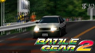 Battle Gear 2 Toyota Corolla AE86 Levin GTV PS2 Gameplay [upl. by Ttesil]