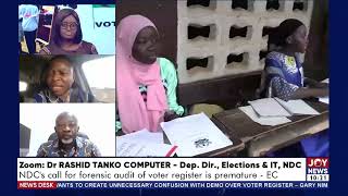 Election 2024 NDCs call for a forensic audit of voters register is premature  EC  News Desk [upl. by Sirraf321]