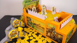 9 Minutes Unboxing ASMR Plants vs Zombies Desert Level Double Gun Toy Set  Toy Review [upl. by Quartis243]