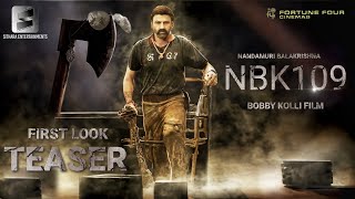 NBK109 First Look Teaser  Nandamuri Balakrishna  Anushka Setty  Bobby Kolli  Thaman [upl. by Drusilla]