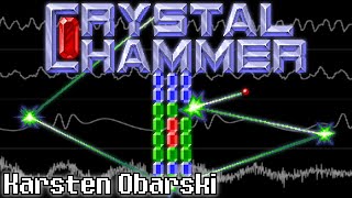 Karsten Obarski  quotCrystal Hammerquot Amiga MOD Oscilloscope View [upl. by Nilson466]