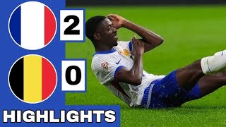 France vs Belgium 20 highlights [upl. by Filip]