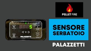 TUTORIAL Attivare o disattivare il sensore del serbatoio pellet sul display touch di palazzetti [upl. by Durwin649]