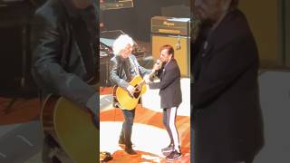 Ringo Starr teasing Steve Lukather Toto 992023 Los Angeles California [upl. by Enajyram]