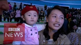 North Korea Relaxing with the residents of Pyongyang  BBC News [upl. by Nameloc]