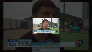 BRUNO CASSOLA  NDTV RECORD  NOVO CALÇADÃO PARQUE DA ORLA EM BALNEÁRIO CAMBORIÚ [upl. by Akihsay]