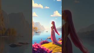 Pink lake mystery 👀😱🌞🤯youtube ytshorts storybloomtv facts [upl. by Chelsae]