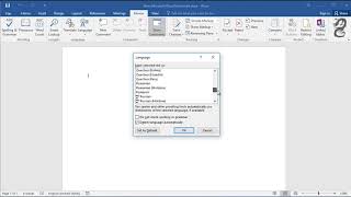 How To Change The Spell Check Language In Word Change Proofing Language [upl. by Adaminah]