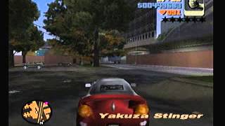 How To Find A Yakuza Stinger  GTA 3 [upl. by Anilev]