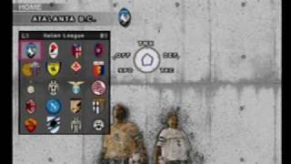 pes 2010 ps2 teams [upl. by Nitsirc]