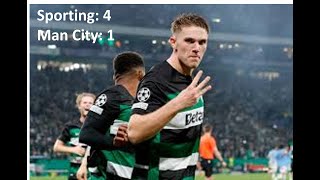 Sporting vs Manchester City [upl. by Gavan]