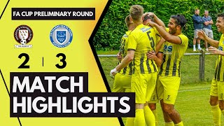 Highlights  FA Cup  Hassocks 2  3 Haywards Heath Town  03082024 [upl. by Concepcion995]