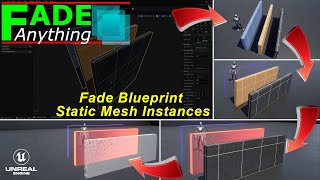 07  Fade Blueprint Static Mesh Instance  Unreal Engine 5 [upl. by Koppel]