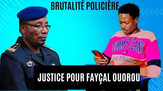 Brutalite policiere en Republique du BENIN la Police Republicaine se Prononce sur la Mort de Fayçal [upl. by Naillig]