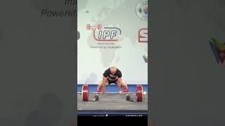 World M2 Record Deadlift equipped with 3075 kg by Jaroslaw Olech POL in 74kg class [upl. by Thisbee]