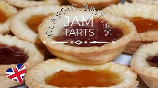 How to Make Jam Tarts  British Classics  Teatime Treats jamtarts britishbaking partyfood [upl. by Tran]