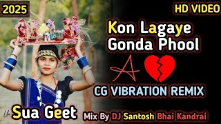 Kon Lagawe Gonda Phool  Cg song  Bayer Baja Mix Song  Dj Santosh Bhai Kandrai X dj vkr bhai [upl. by Oiluarb730]