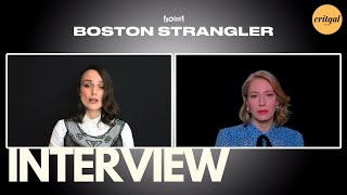 Boston Strangler  Keira Knightley amp Carrie Coon  Interview [upl. by Elatan]