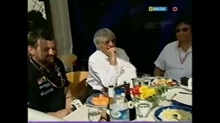 2002 F1 Italian GP  John Gano Asiatech Bernie Ecclestone amp Paul Stoddart Minardi interview [upl. by Aivad]