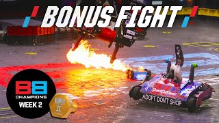 Brutal Endurance Fight From The Start  Black Dragon Vs Madcatter  BattleBots [upl. by Chiou]