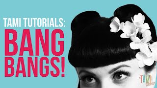 BETTIE BANGS  Tutorials from quotThe TAMI Showquot [upl. by Relyt]