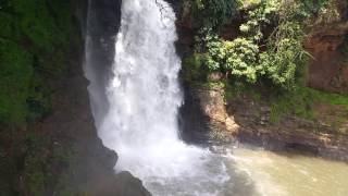 Harvalem Arvalem Waterfall  Goa with rainbow very rare [upl. by Harris518]