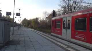 SBahn Hamburg Züge der BR472 im Bahnhof Aumühle 1080p [upl. by Itteb]