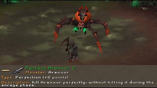 Perfect Araxxor 2  Grandmaster Combat Achievement Guide [upl. by Yeldud264]